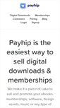 Mobile Screenshot of payhip.com